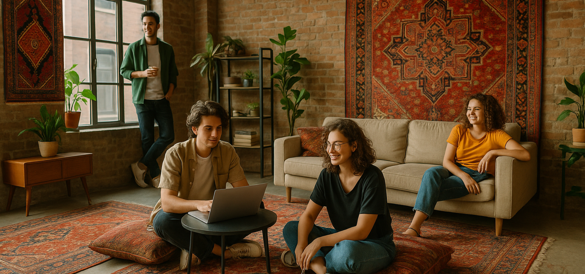 Tapis d'orient salon