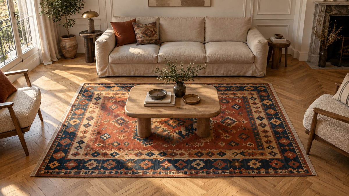 Quelle taille de tapis choisir ? Le guide pièce par pièce - Baba Rug