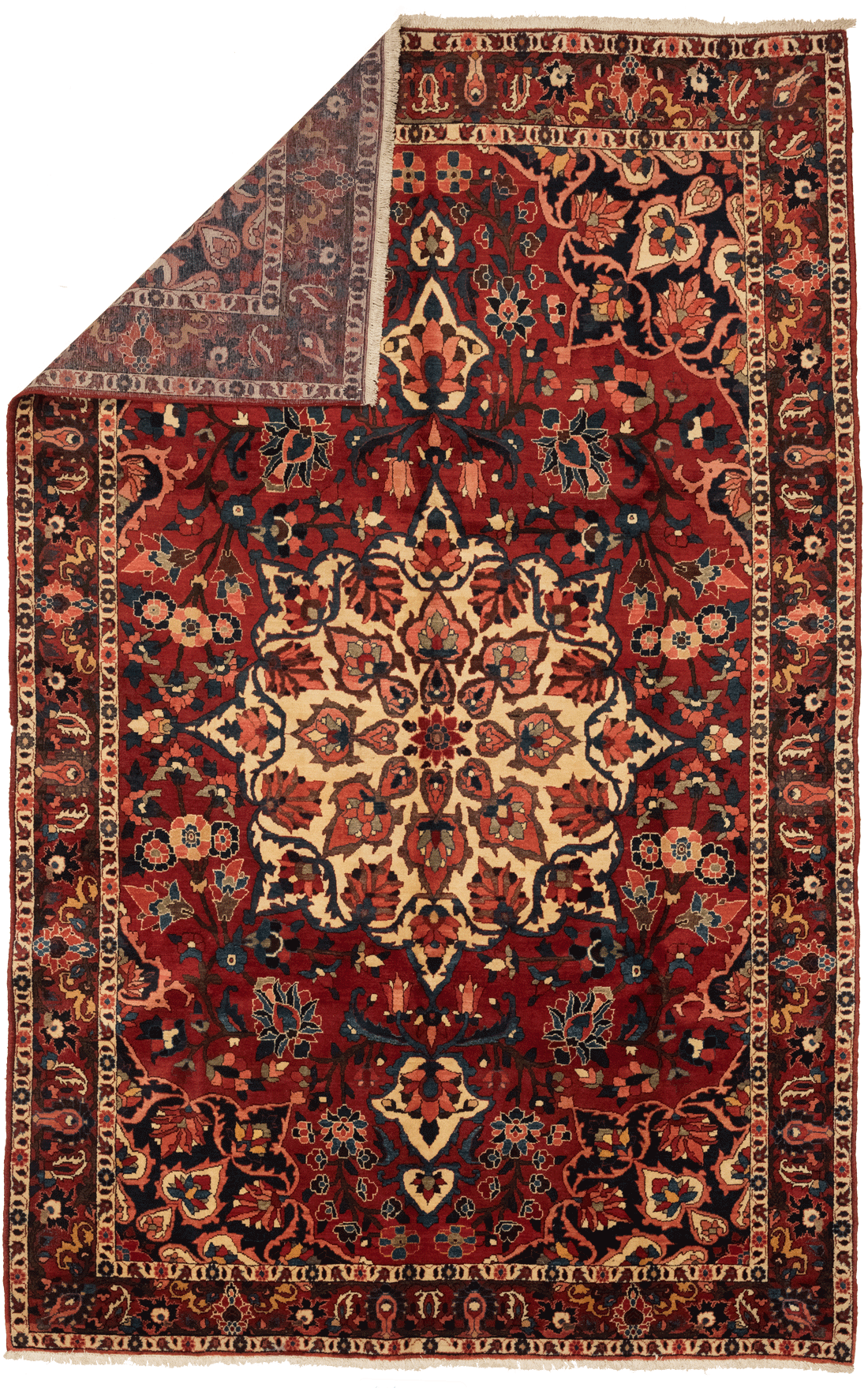 Tapis Bakhtiar Iran Fait Main 360x230cm - Baba Rug