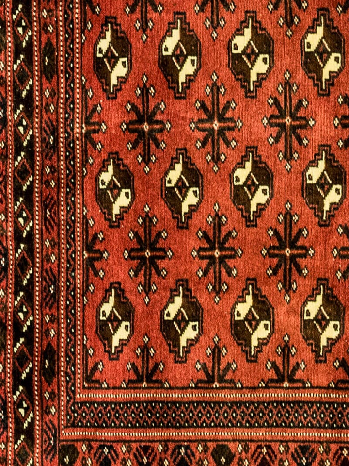 Tapis Tapis Turkaman Iran Fait Main 130x82cm - Baba Rug