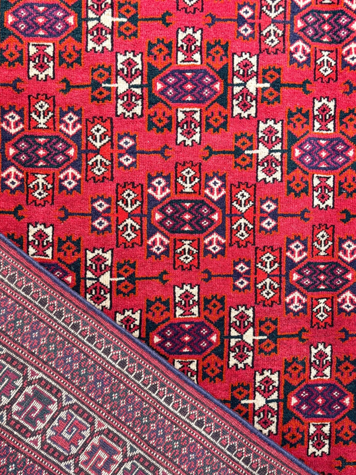 Tapis Yomut Russe Fait Main 260x165cm - Baba Rug