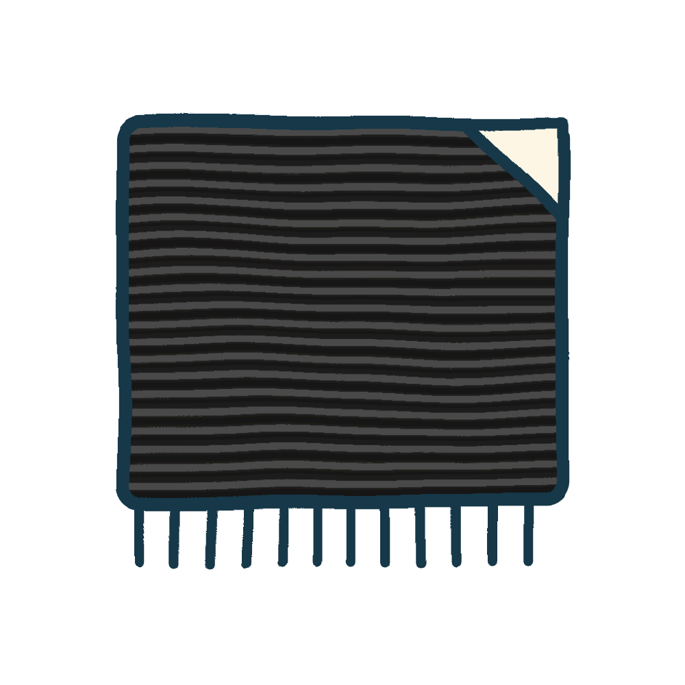 Tapis noirs - Baba Rug