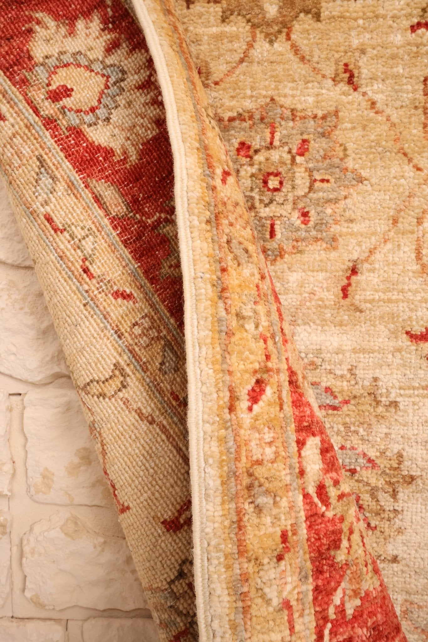 Tapis Chobie Ziegler Laine Nouée Main 116x77cm