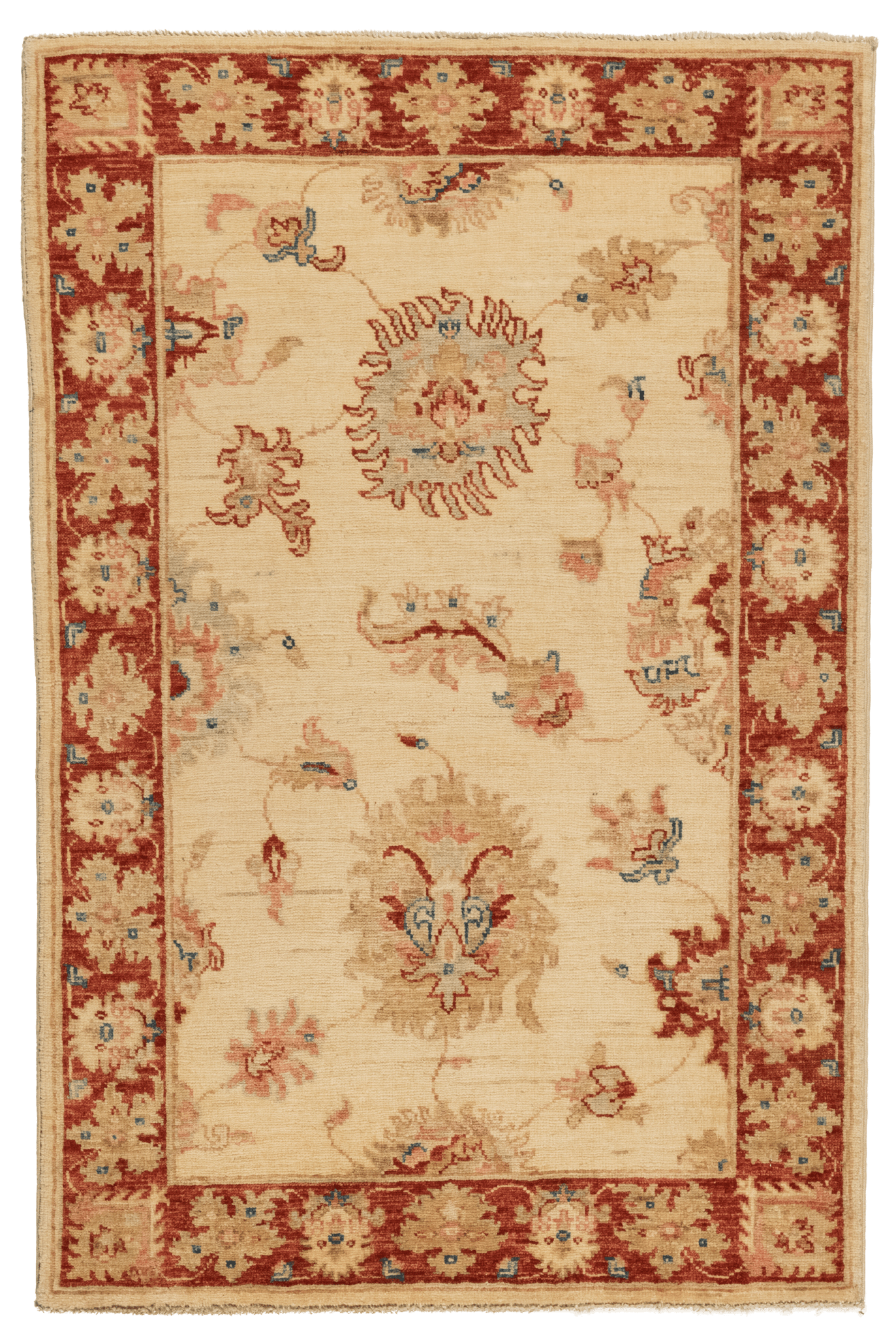 Tapis Ziegler fait main, format 120x78 cm, boutique Baba Rug à Paris 12