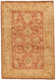 Tapis Ziegler fait main 116x78 cm, laine naturelle et motifs élégants pour décoration intérieure. Baba Rug, Paris 12
