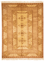 Tapis turc Konya fait main 240x156 cm, laine naturelle et motifs traditionnels anatoliens pour décoration intérieure. Baba Rug, Paris 12
