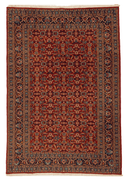 Tapis Moud persan fait main 294x204 cm, tissage artisanal en laine naturelle. Baba Rug, Paris 12
