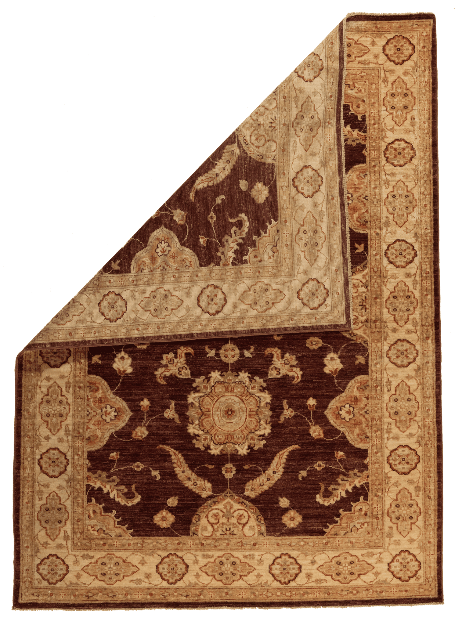 Tapis Ziegler marron 173x125