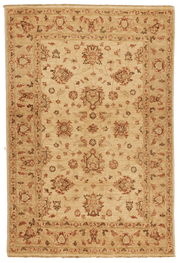 Tapis Ziegler fait main 148x99 cm, laine naturelle et motifs élégants pour décoration intérieure. Baba Rug, Paris 12
