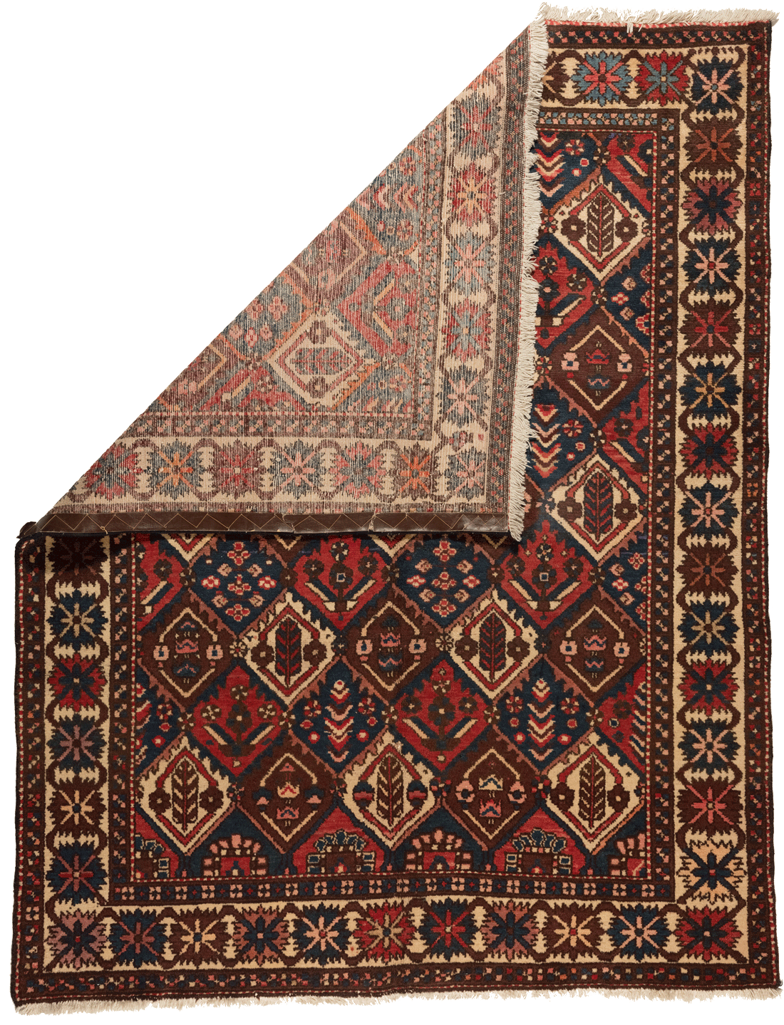 Tapis Bakhtiar Iran Fait Main 210x160cm - Baba Rug