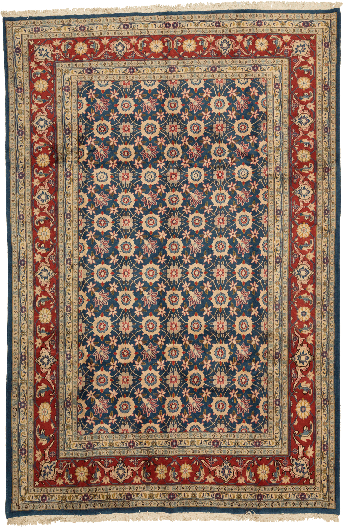 Tapis persan Veramine fait main 300x200 cm, laine naturelle et motifs traditionnel. Tapis D'orient Paris