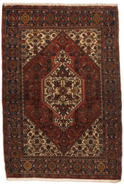 Tapis Golthog Iran 153x105cm fait main avec motifs persans traditionnels