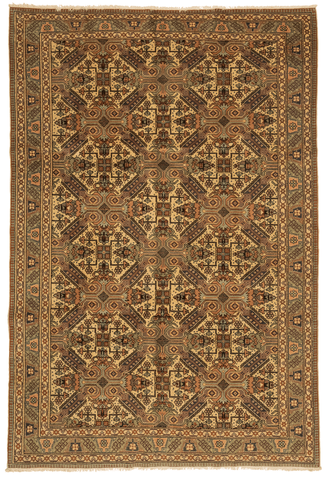 Tapis turc Kayseri fait main, format 290x196 cm, boutique Baba Rug à Paris 12