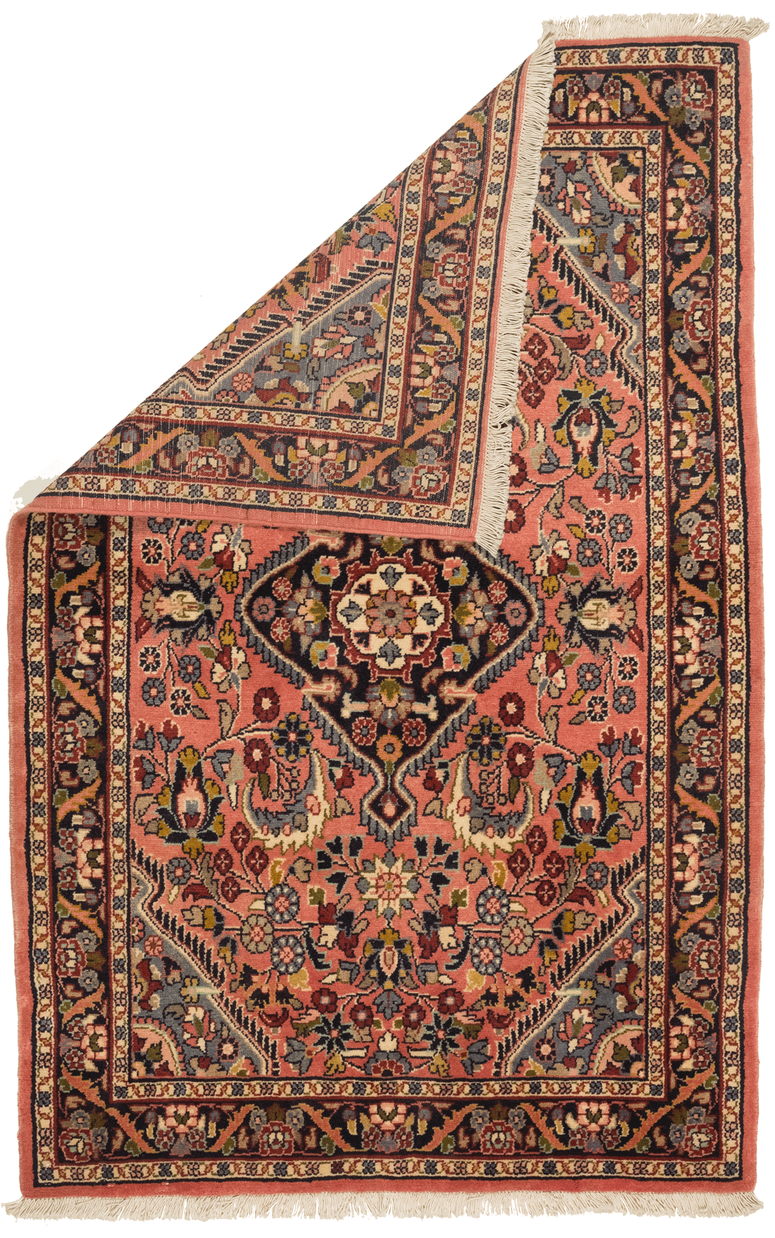 Tapis Nahavand Iran Fait Main 162x106cm - Baba Rug