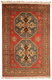 Tapis Shirvan Azerbaïdjan fait main, format 315x203 cm, boutique Baba Rug à Paris 12