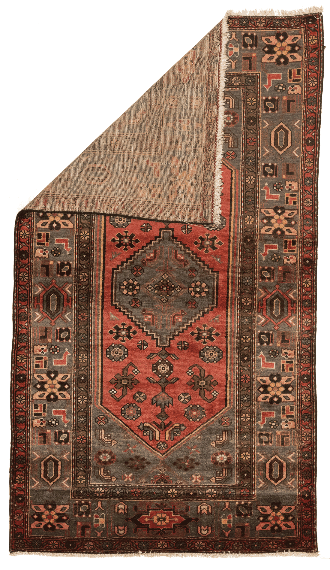 Tapis Hamadan Iran Fait Main 218x123cm