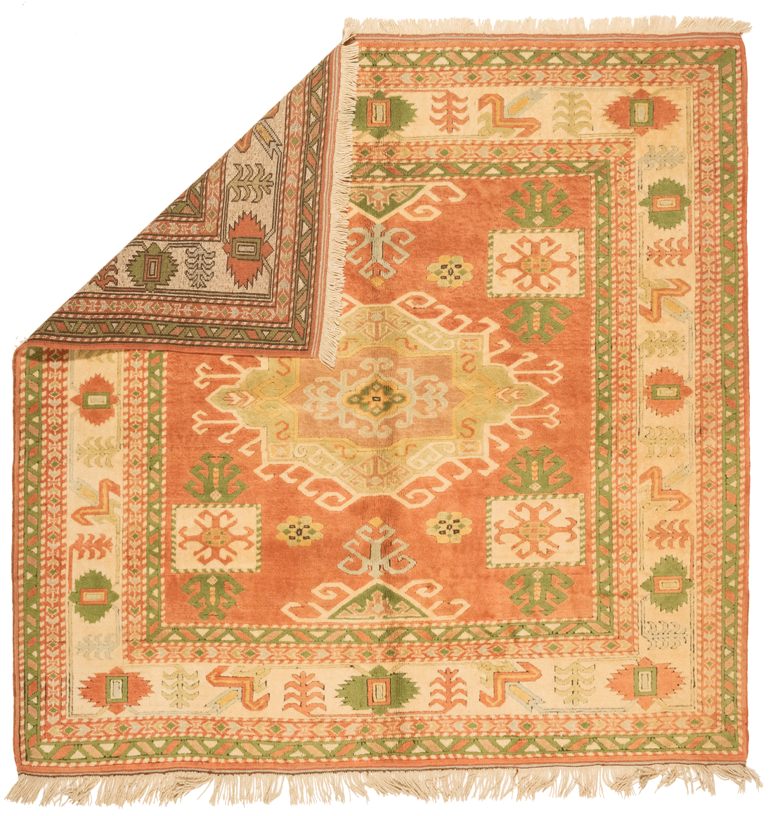 Tapis turc Konya carré 204 x 201 cm