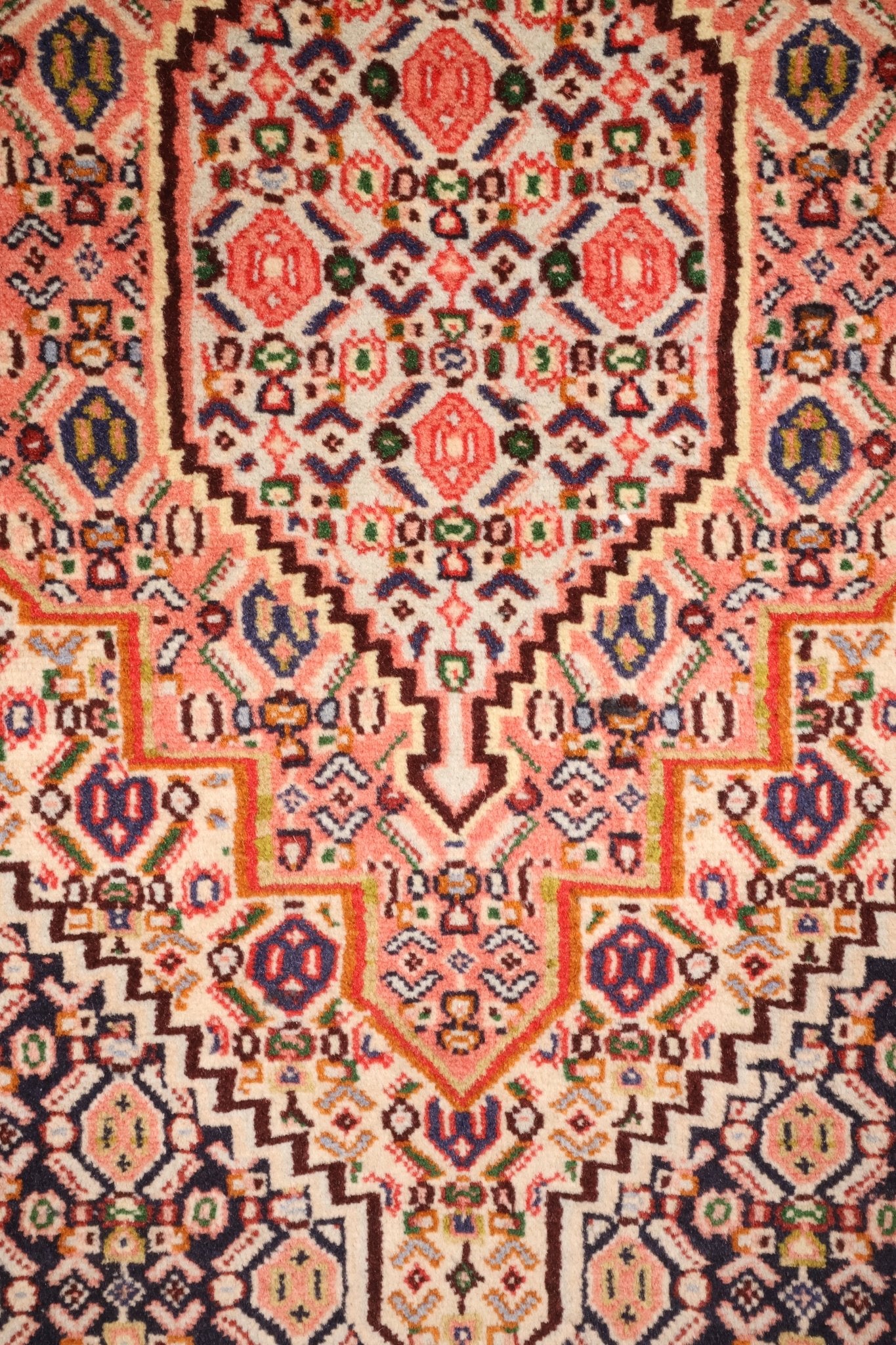 Tapis Senneh Iran Fait Main 102x74cm