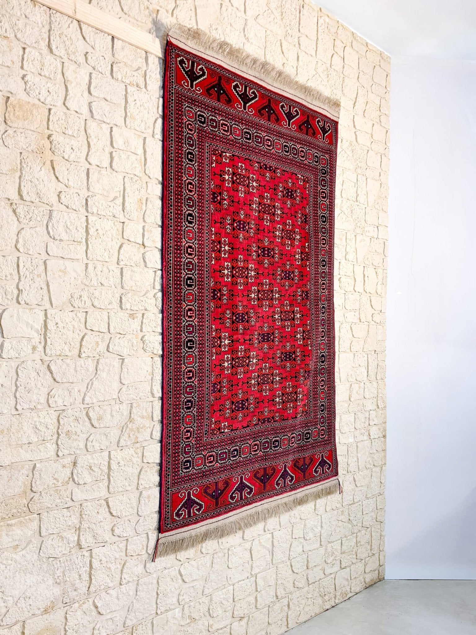 Tapis Yomut Russe Fait Main 191x113cm