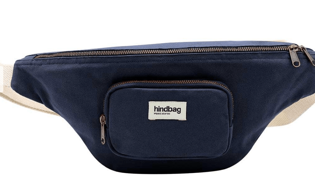 Sac Banane Sofia Hindbag XL Bleu Navy – Banane bandoulière réglable | Baba Rug