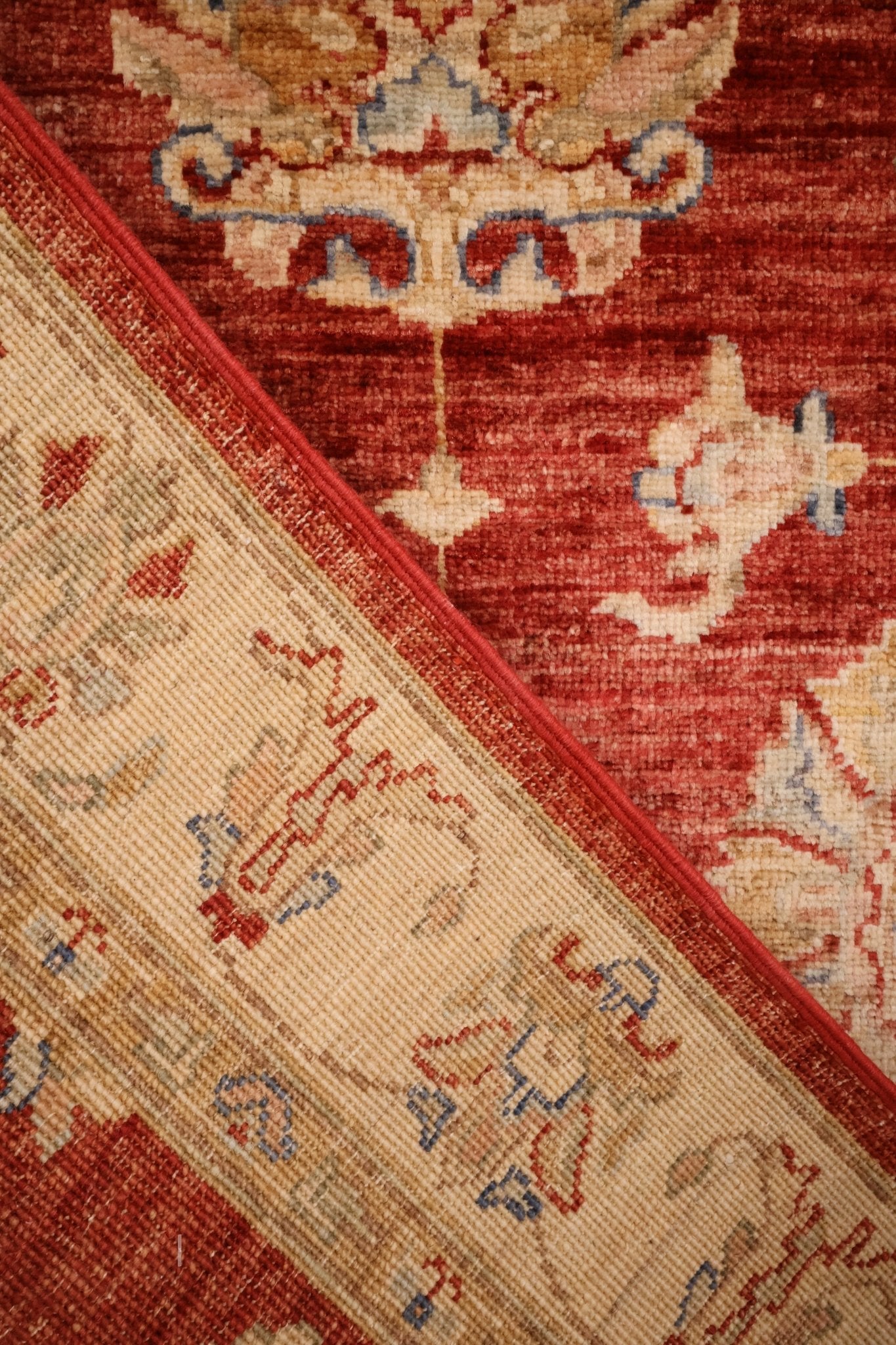 Tapis Chobie Ziegler Laine Nouée Main 146x100cm