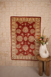 Tapis Chobie Ziegler Laine Nouée Main 146x100cm