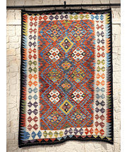 Kilim Afghan 180x124
