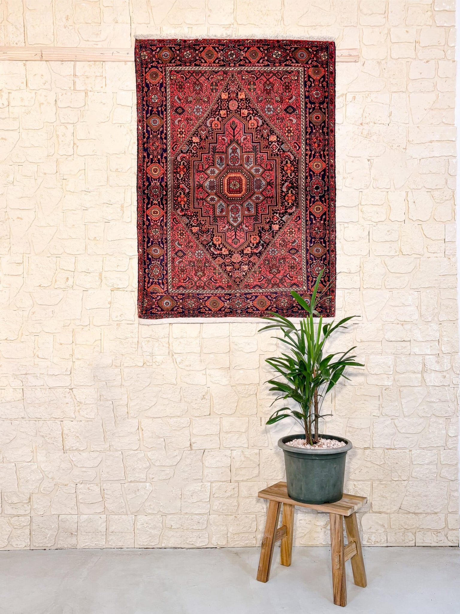 Tapis Persan Ancien Goltough 140x100 - Baba Rug