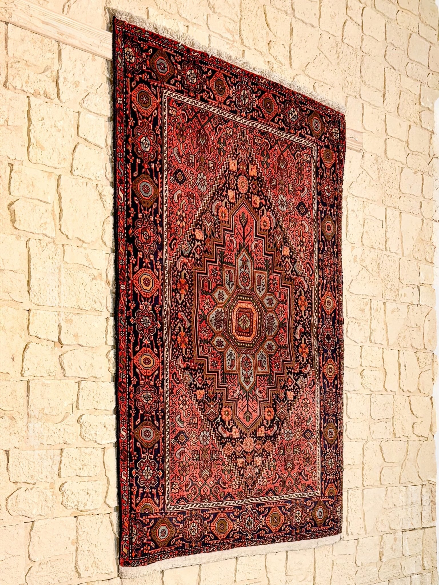 Tapis Persan Ancien Goltough 140x100 - Baba Rug