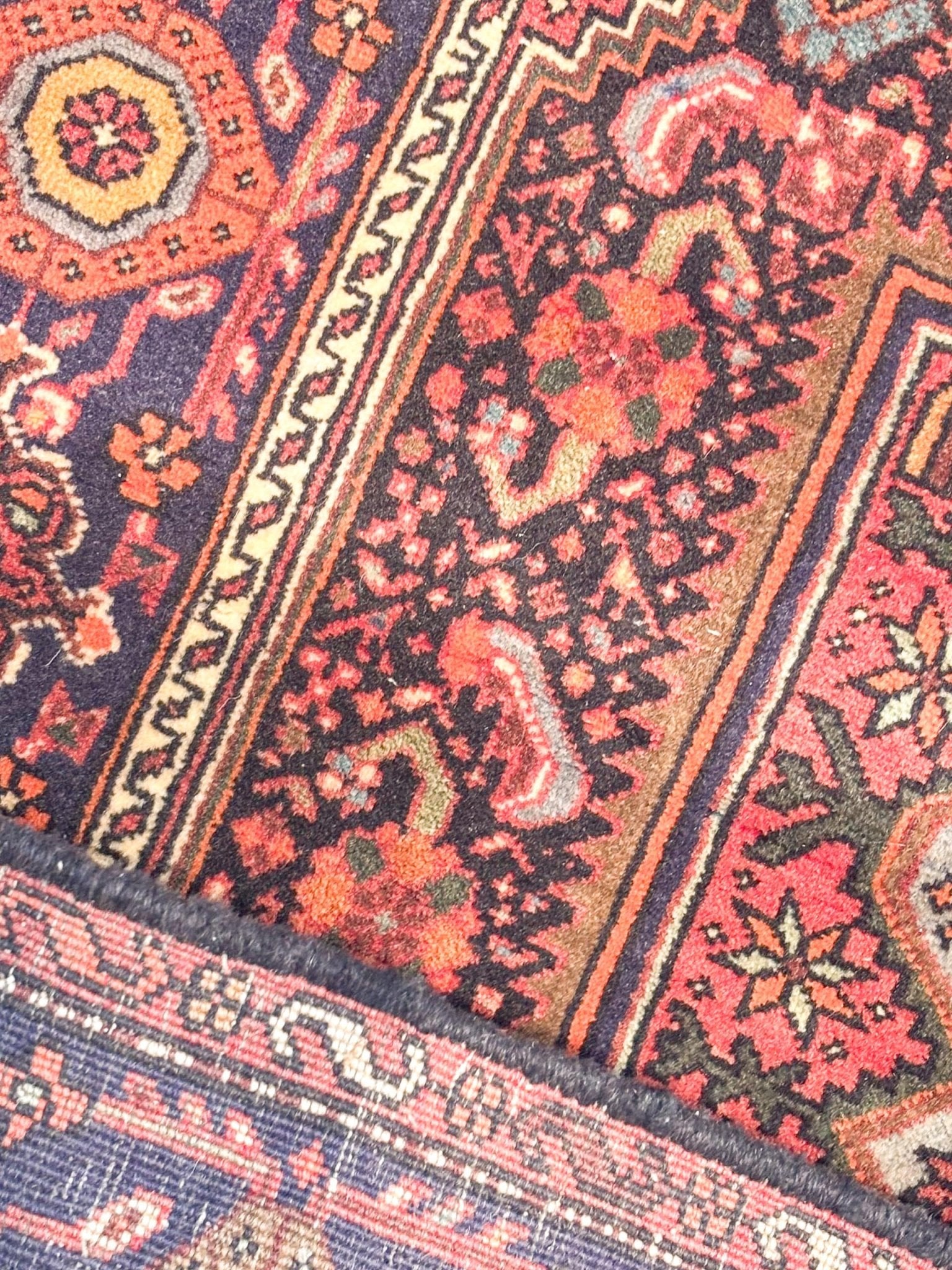 Tapis Persan Ancien Goltough 140x100 - Baba Rug