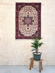 Tapis Persan Blanc Bidjar 150x105