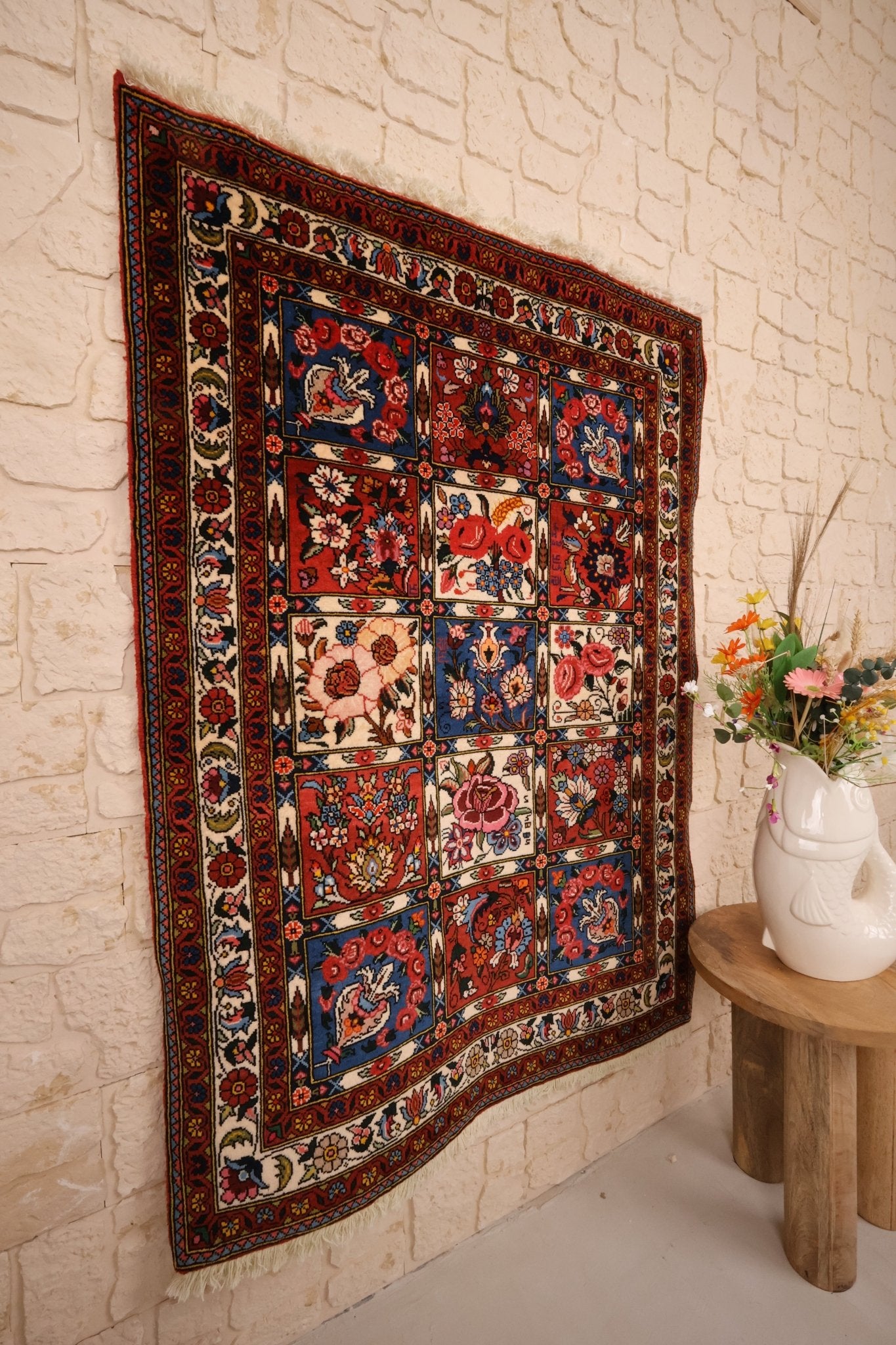 Tapis Iranien Fait Main Djahad 150x106 - Baba Rug
