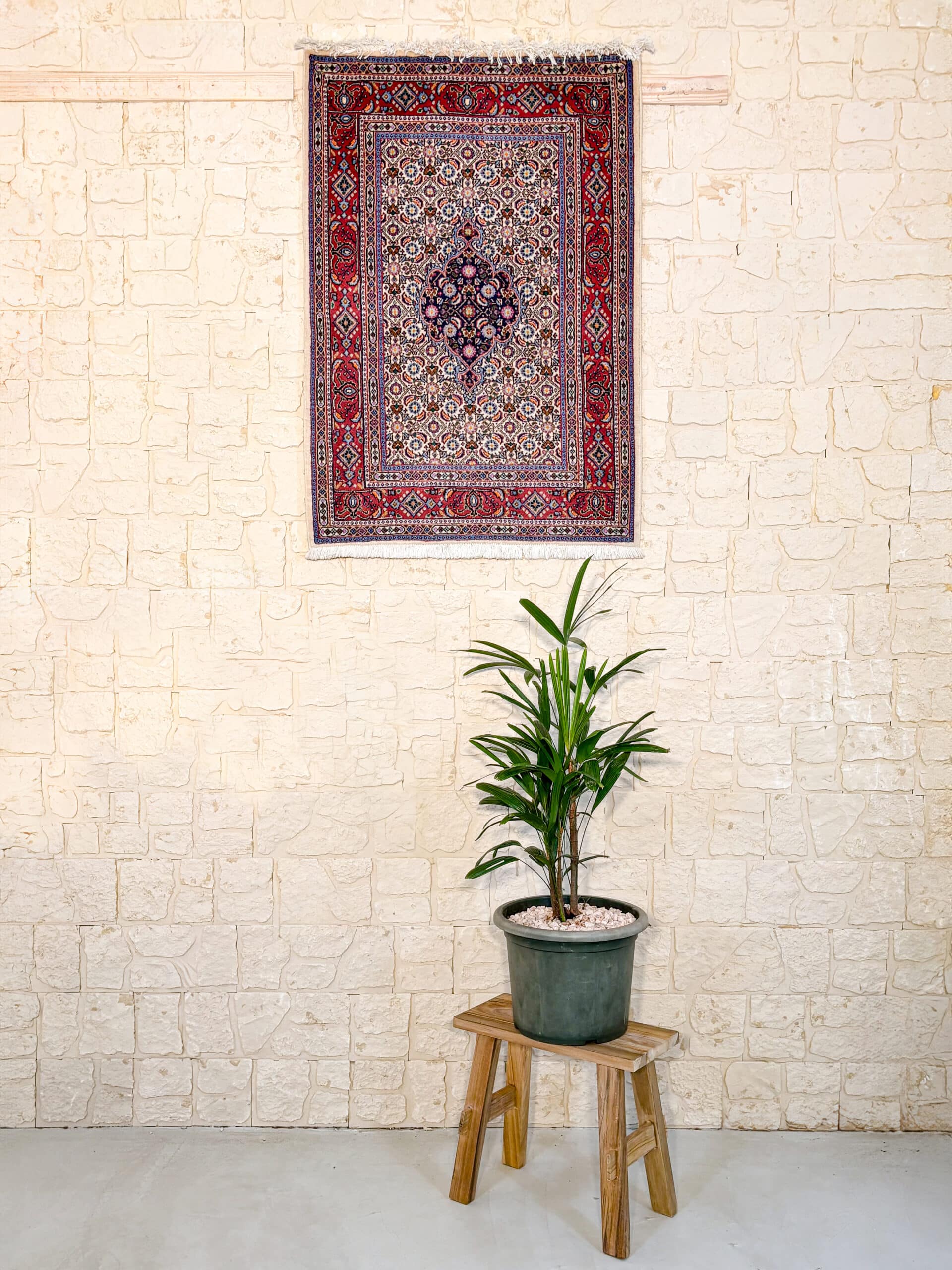 Tapis Moud Blanc 120x80