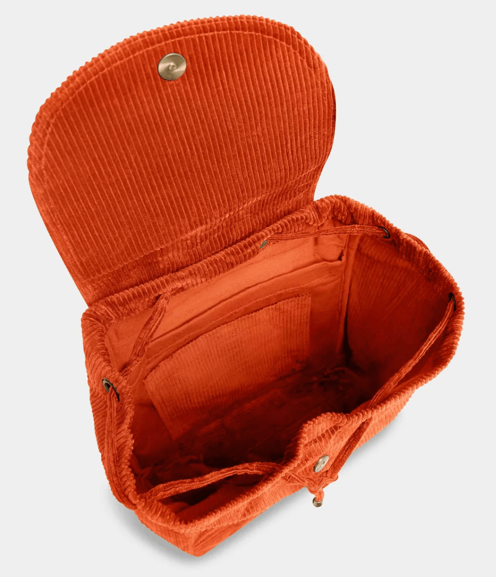 Intérieur du sac à dos Eliot Hindbag avec compartiment de rangement