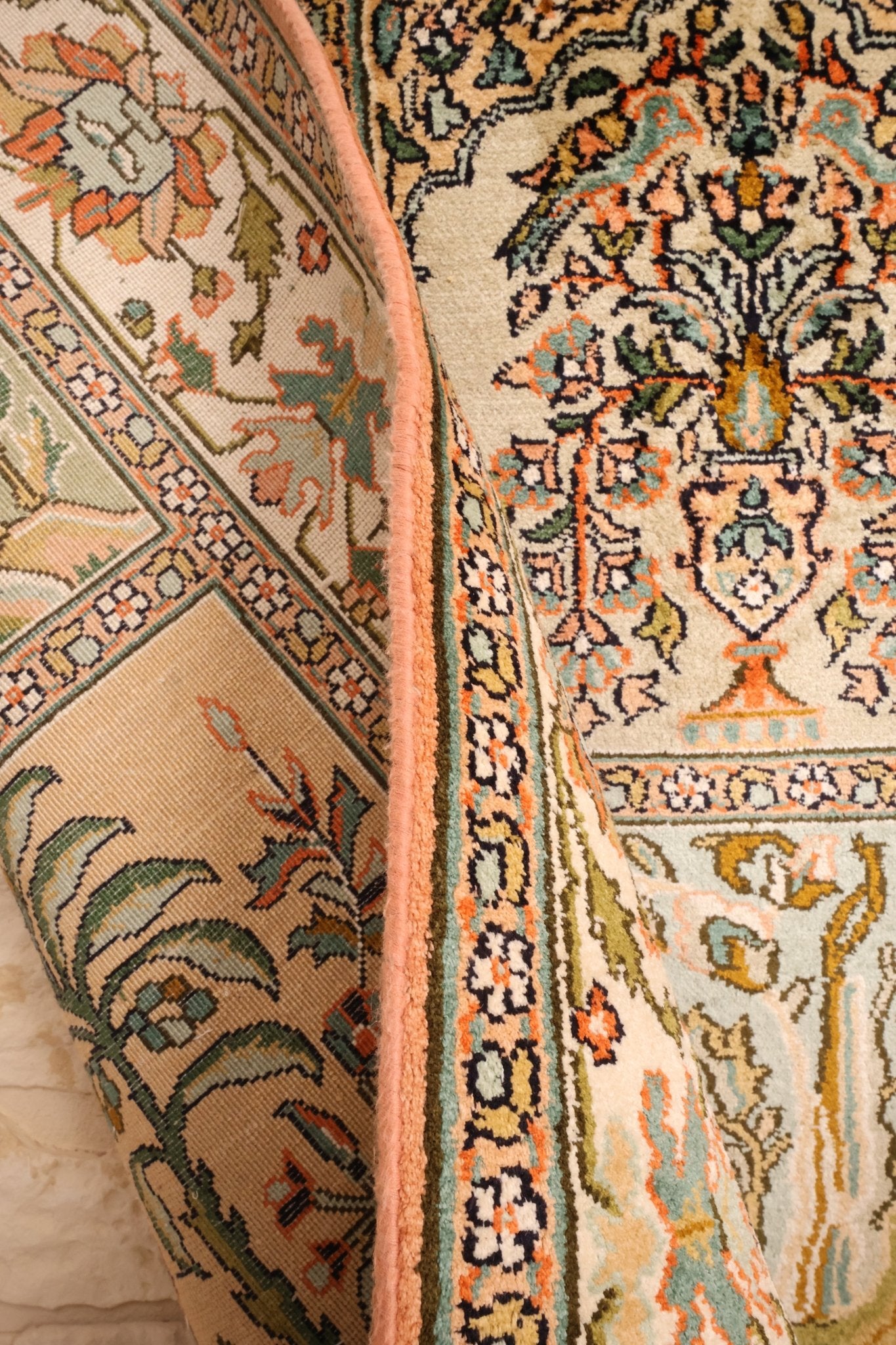 Tapis cachemire soie - Baba Rug
