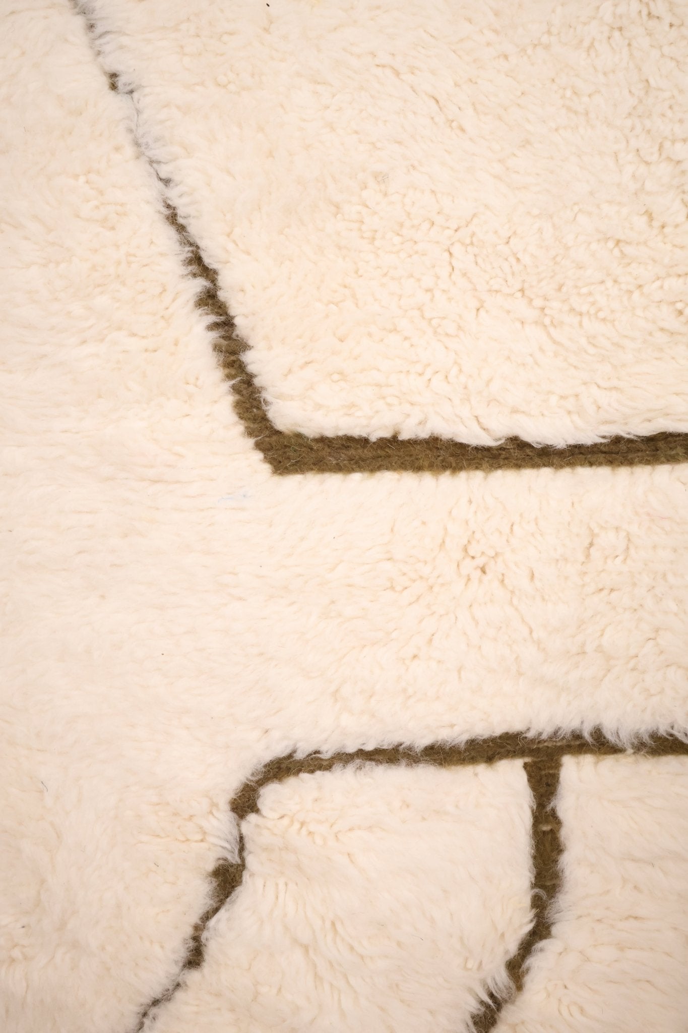 Tapis Béni Ouarain Laine Nouée Main 310x201cm