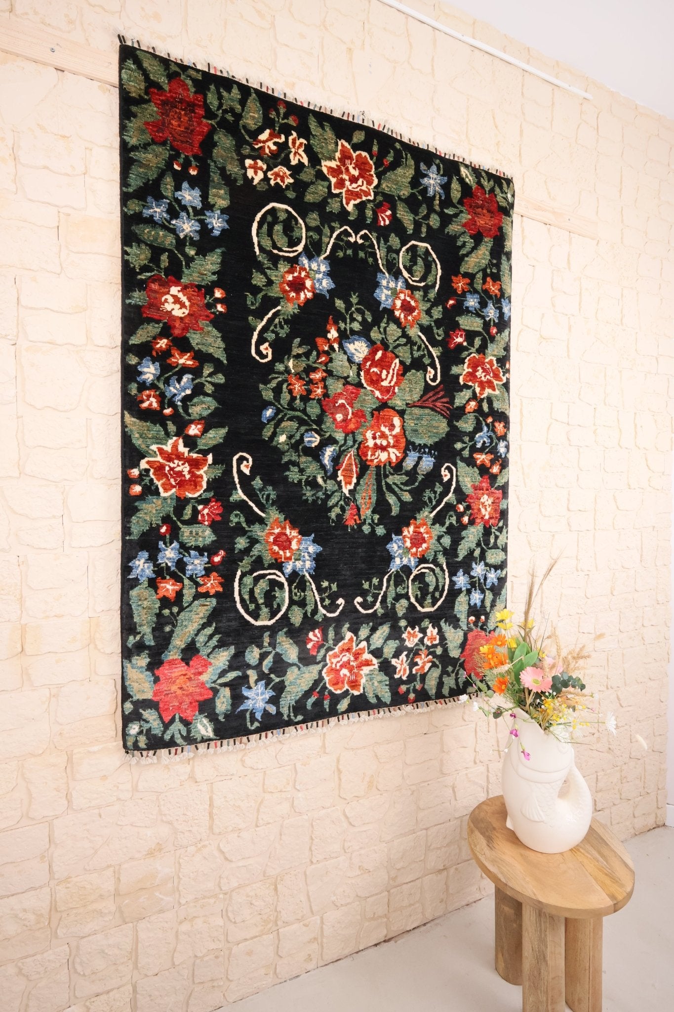 Tapis fait main Aryana 180x130cm - Afghan - Baba Rug