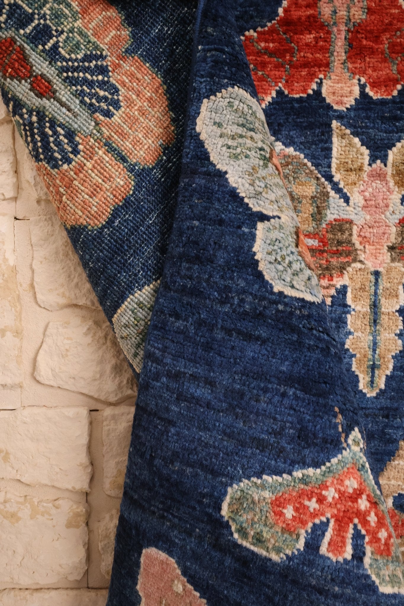 Tapis Afghan Aryana 146x99 cm Fait Main Laine