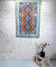 Kilim Afghan 154x100