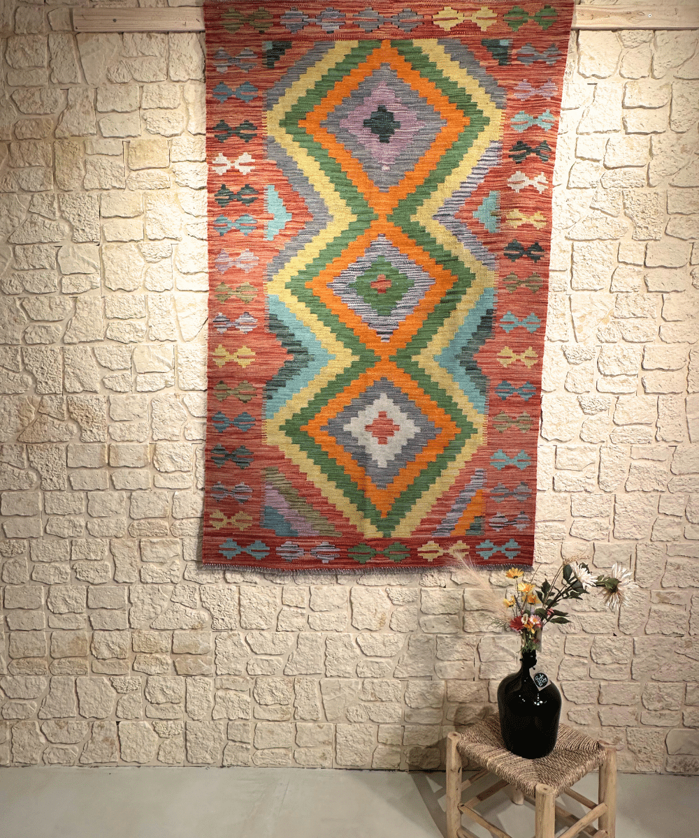 Kilim afghan 249x180cm