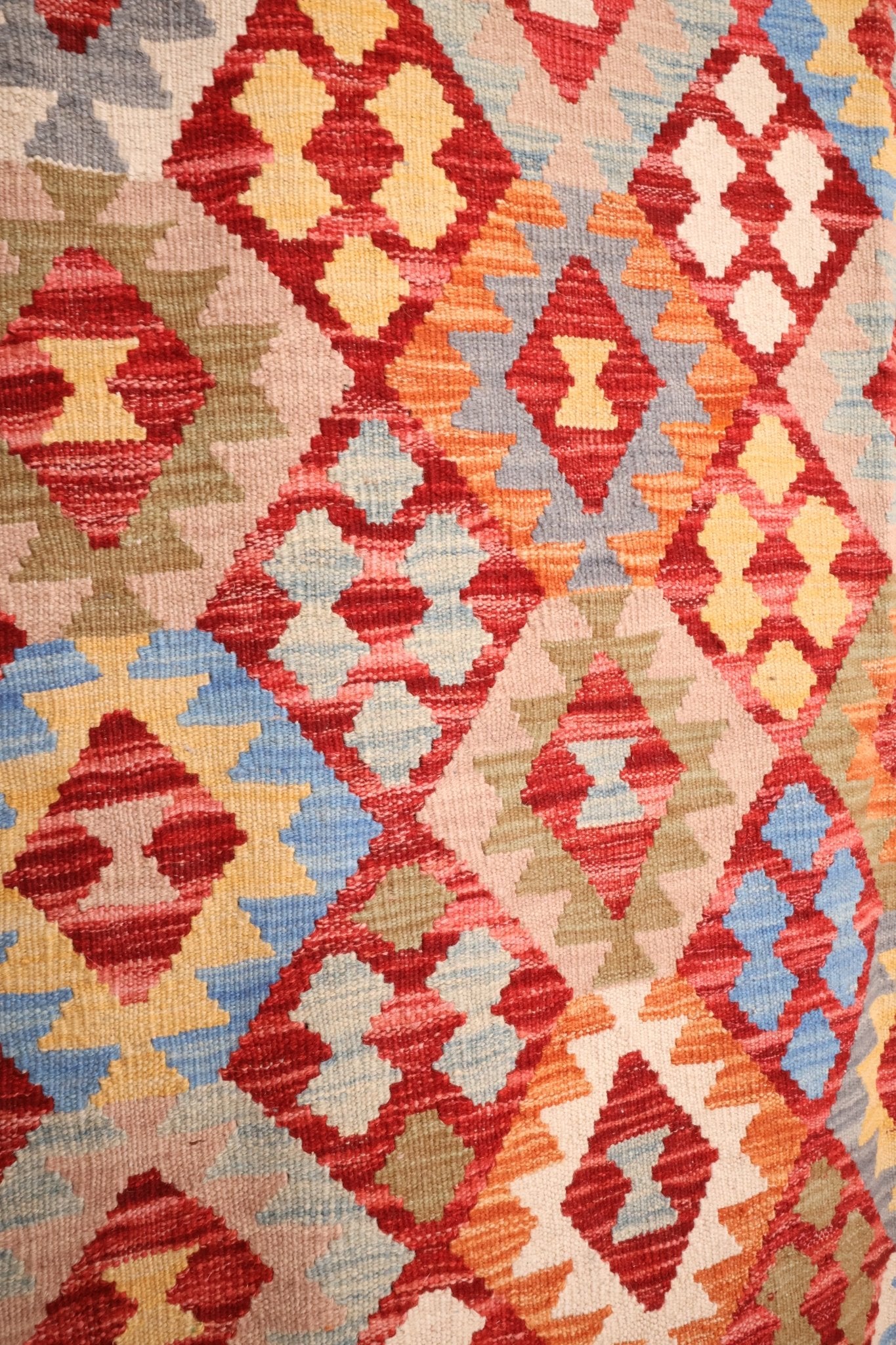 Kilim Afghan 295x202 cm Fait Main Laine - Baba Rug
