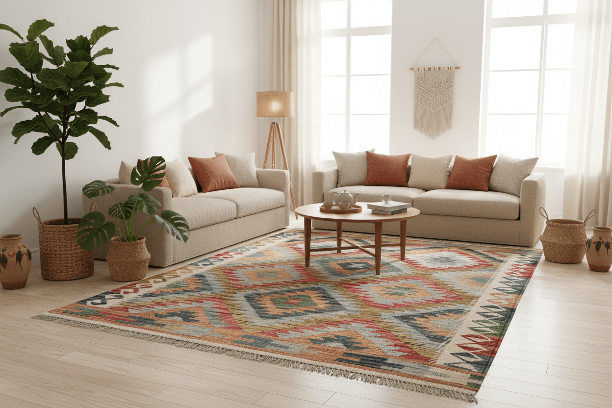 Kilim Afghan 182x122