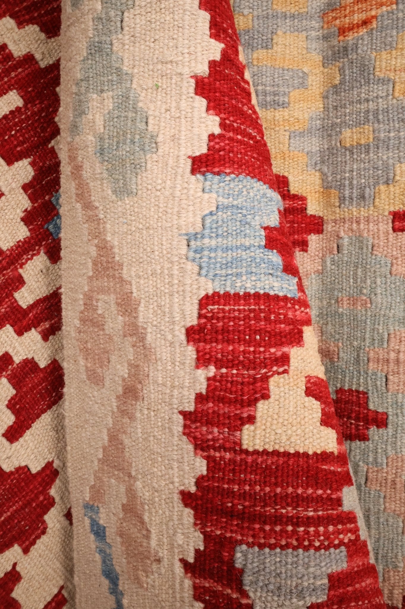 Kilim Afghan 289x204 cm Fait Main Laine - Baba Rug