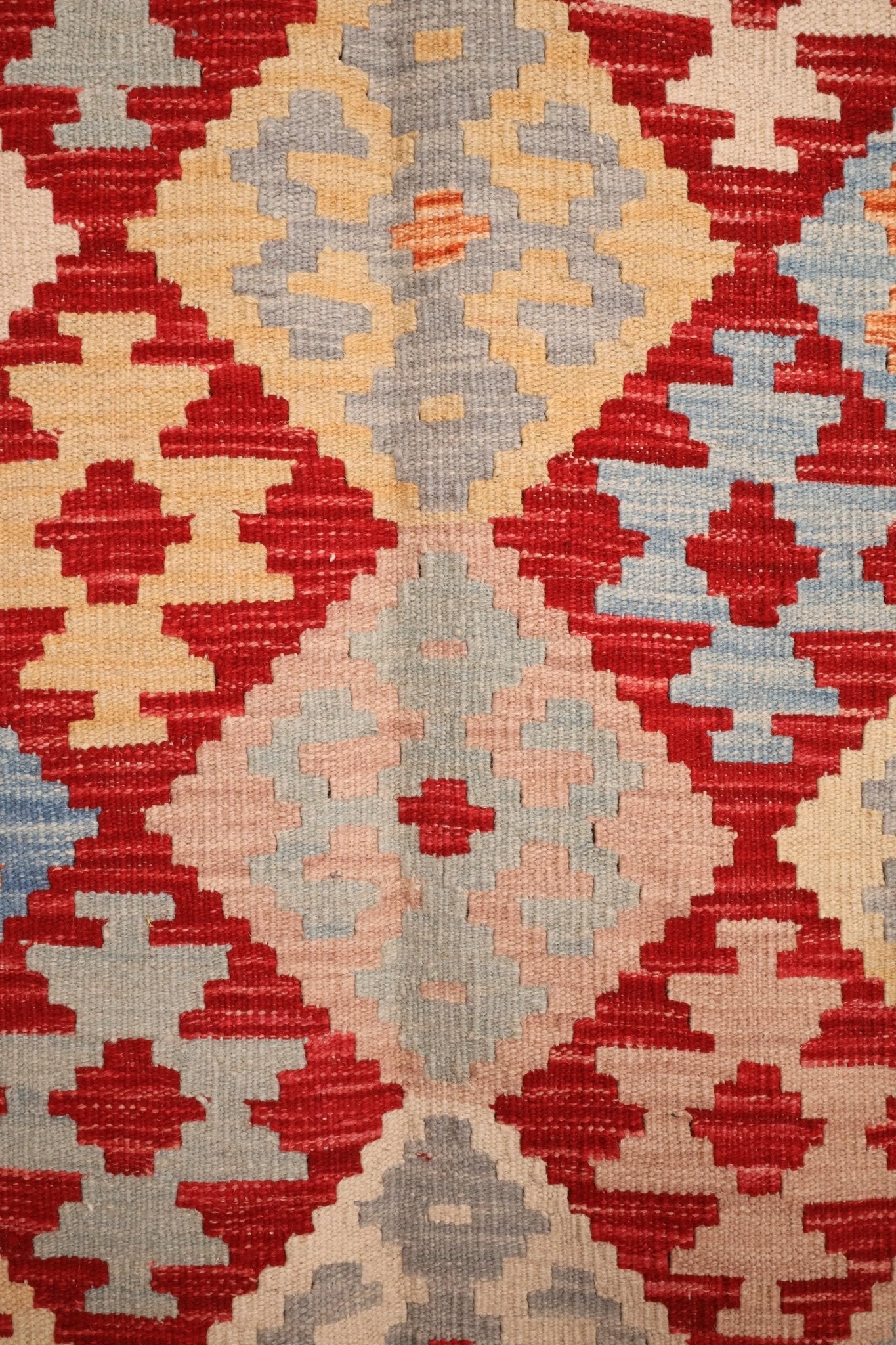 Kilim Afghan 289x204 cm Fait Main Laine - Baba Rug