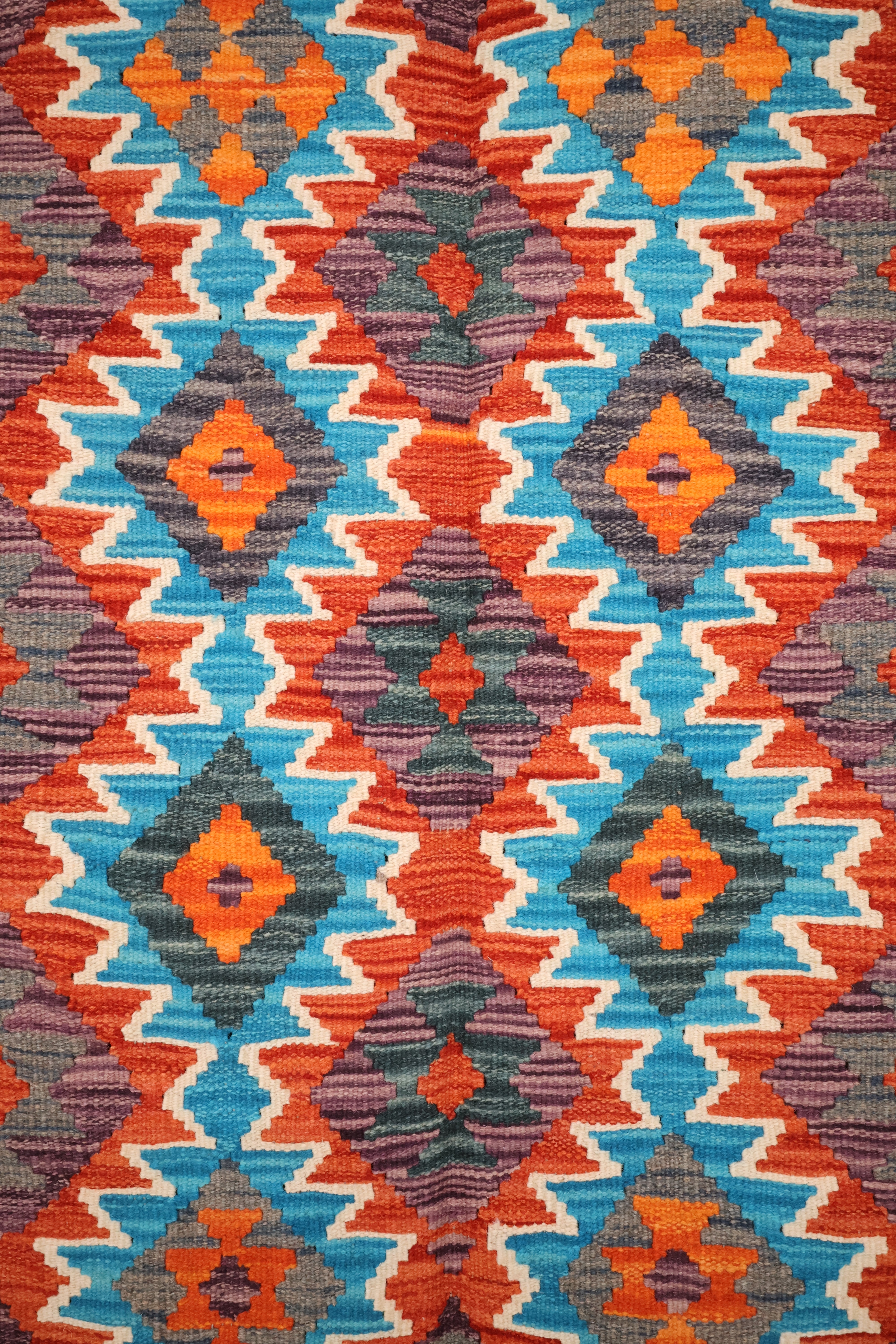 Tapis kilim fait main - Afghan- 171x121 cm - Laine