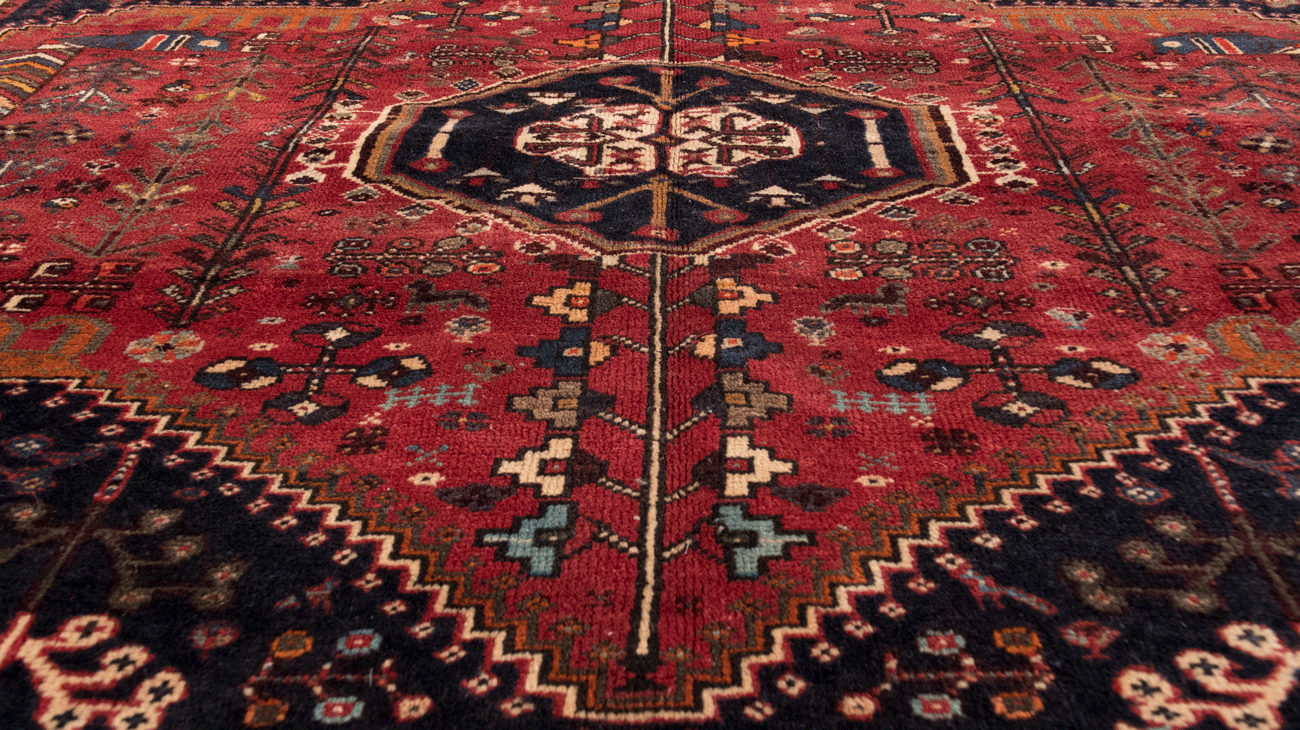 Tapis Gashgaï carré 200x190