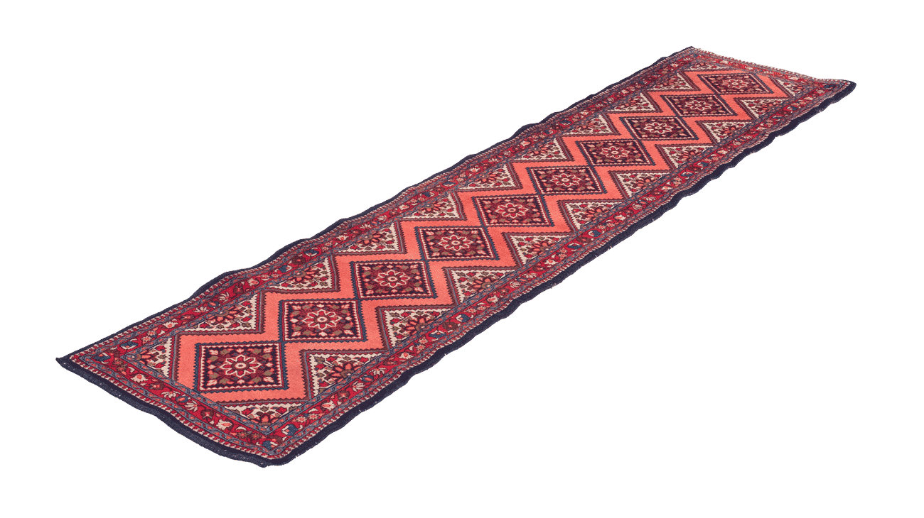 Tapis Nahavand Iran Fait Main 300x70cm