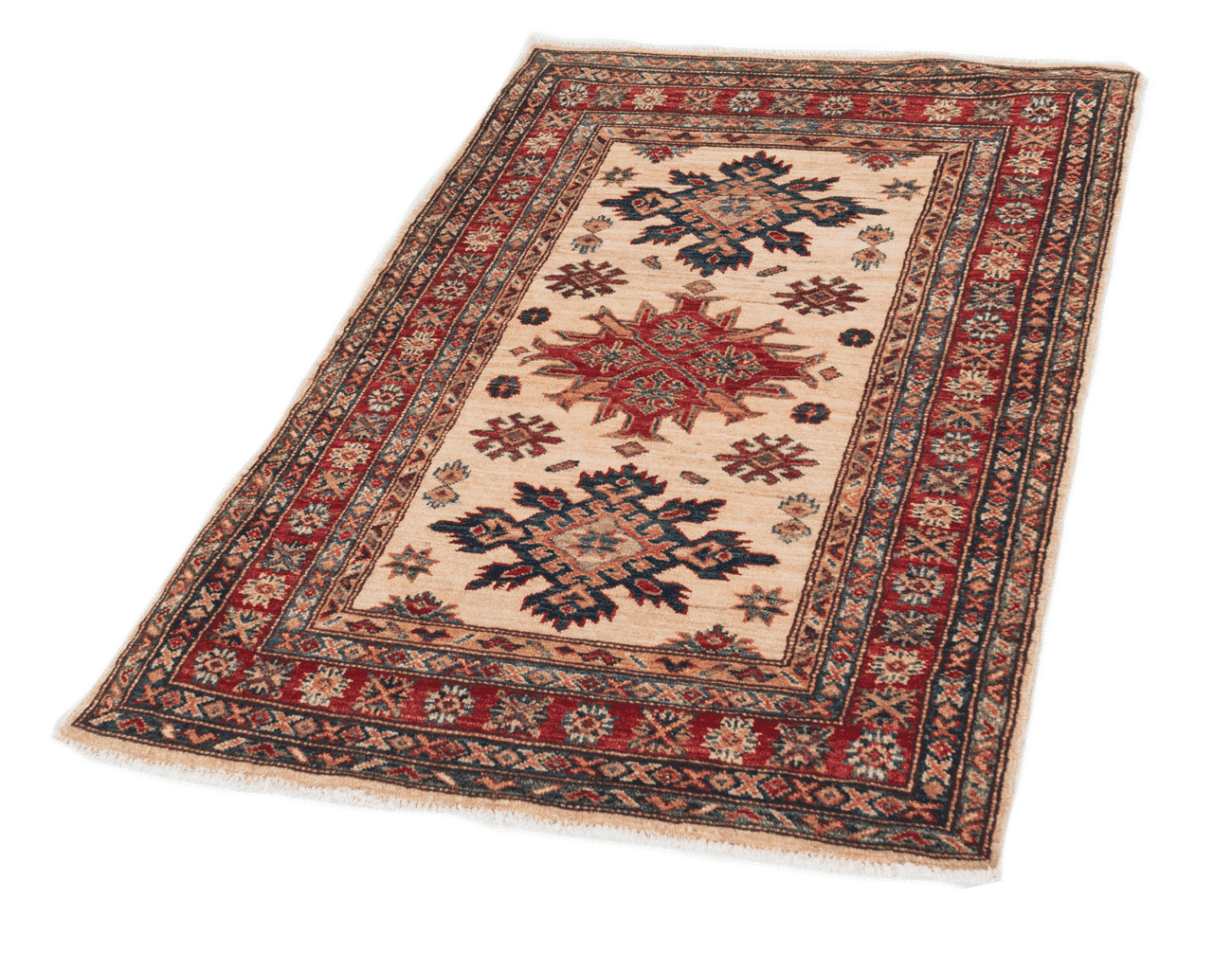 Tapis kazak au sol