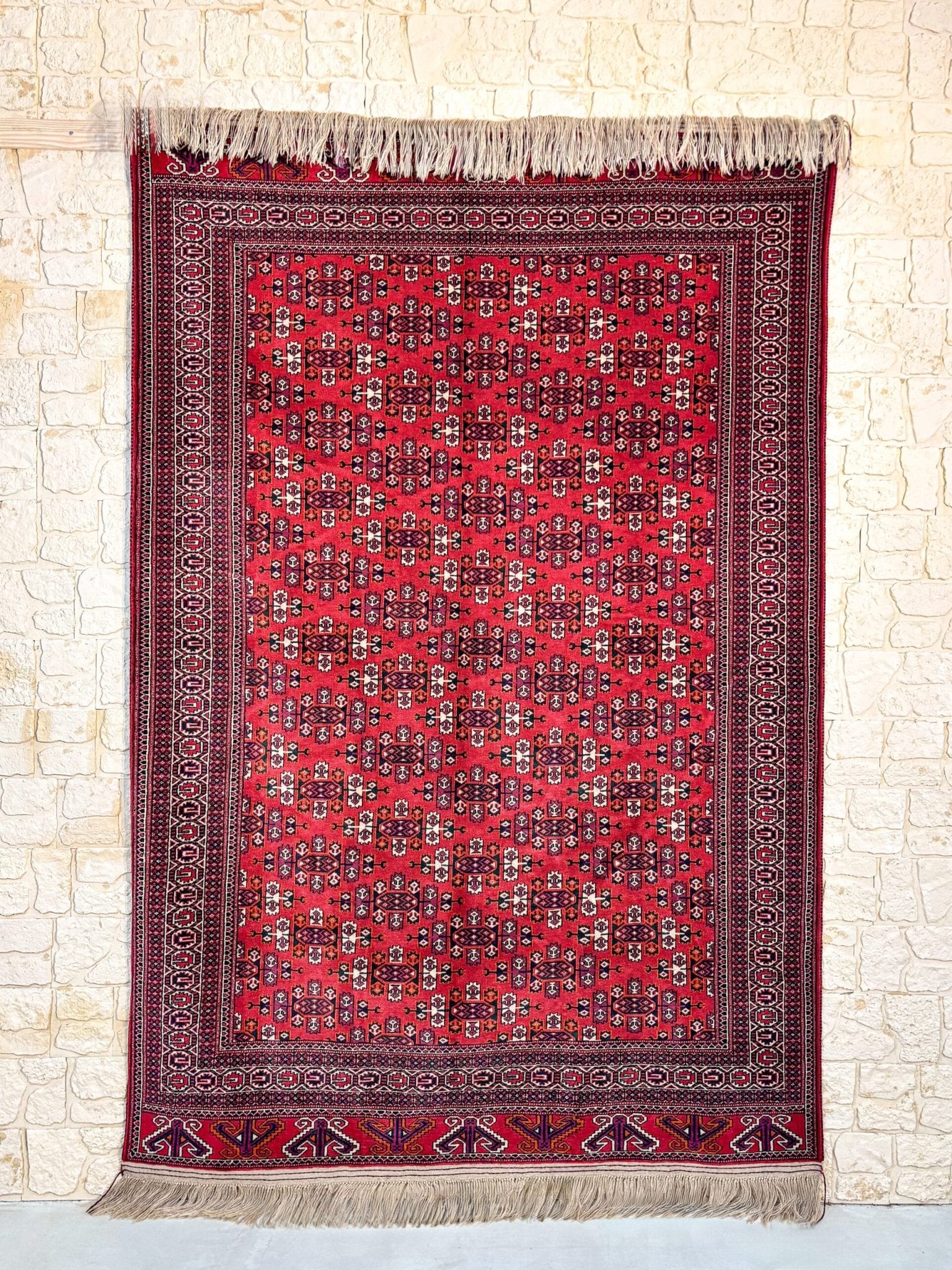 Tapis Yomut Russe Fait Main 251x164cm