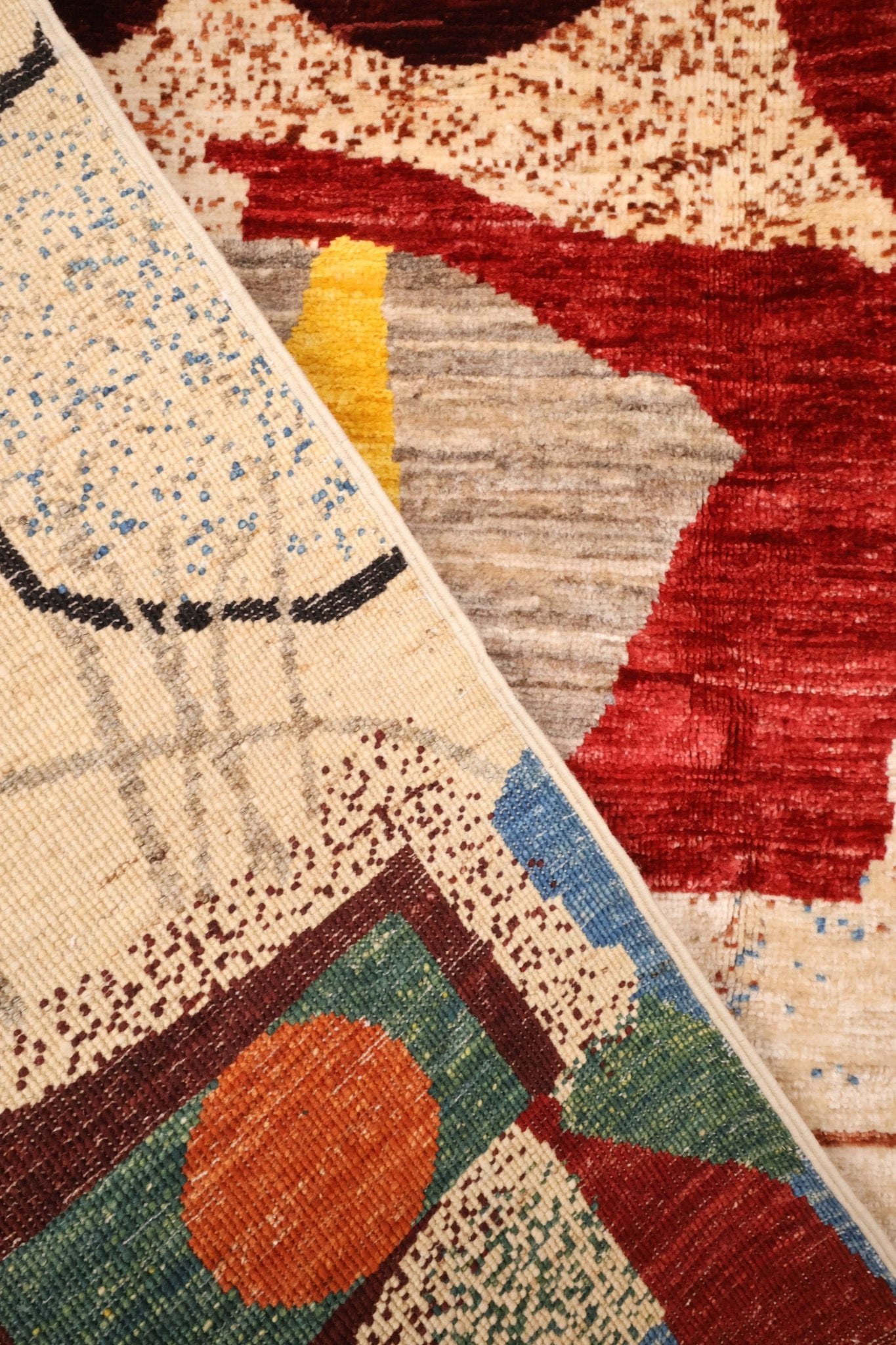 Tapis Afghan Aryana 202x152 cm Fait Main Laine - Baba Rug